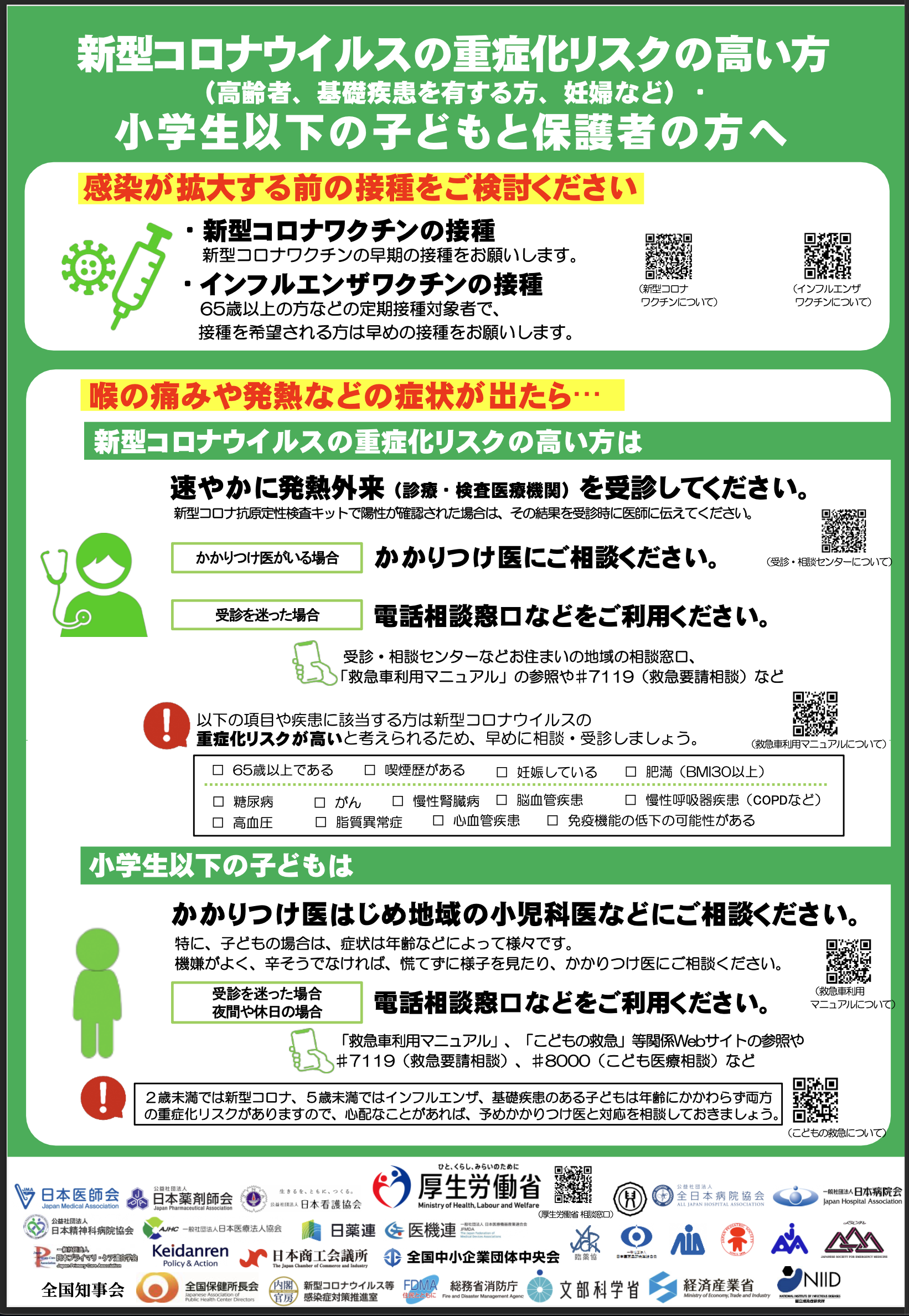 冬の受診